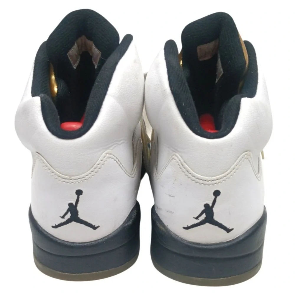Air Jordan 5 Retro Olympic 2016‎ White Gold 136027-133 / Men's Size: 9
